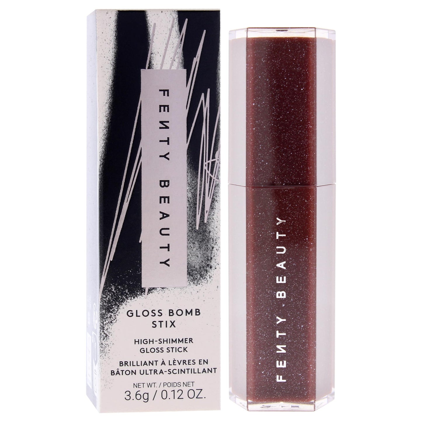 Gloss Bomb Stix Shimmer - 08 Hot Chocolit by Fenty Beauty for Women - 0.12 oz Lipstick Beauty & Personal Care FENTY BEAUTY
