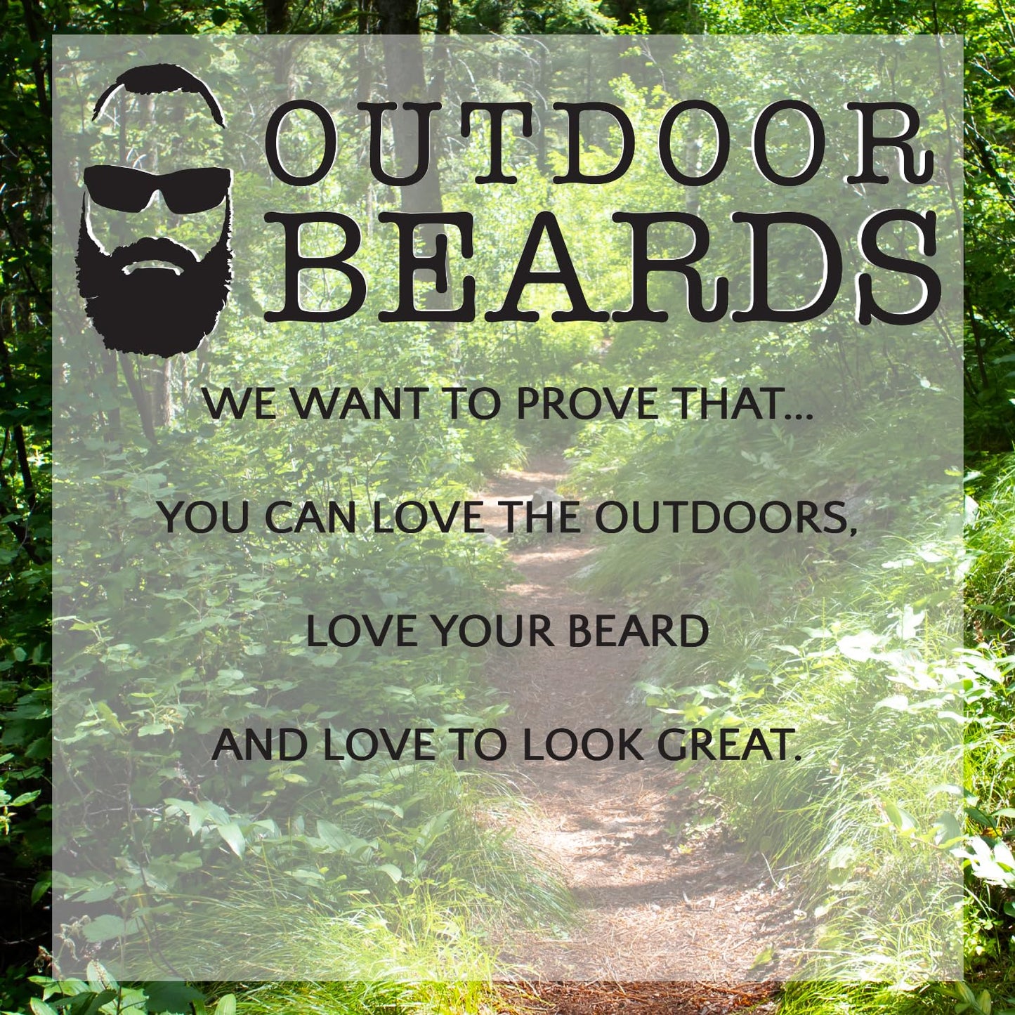 Outdoor Beards Beard Balm - 2 oz Cleansing Balm for Beards Short or Long - Beard Conditioner for Men - Essential Moisturizer for Every Man's Beard Beauty and Personal Care Outdoor Beards