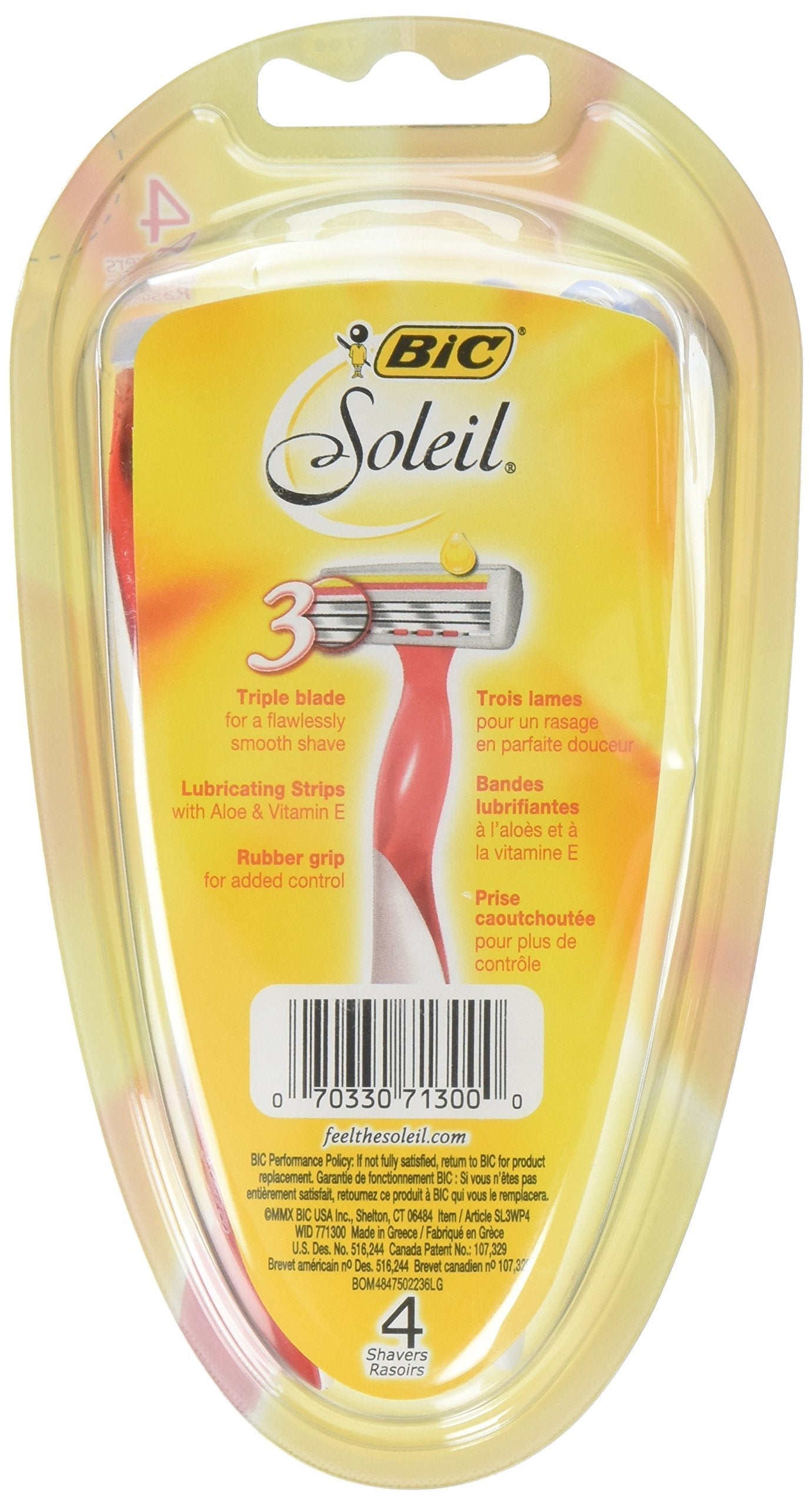 Bic Soleil For Women Sensitive Skin - 4 ct Beauty & Personal Care BIC