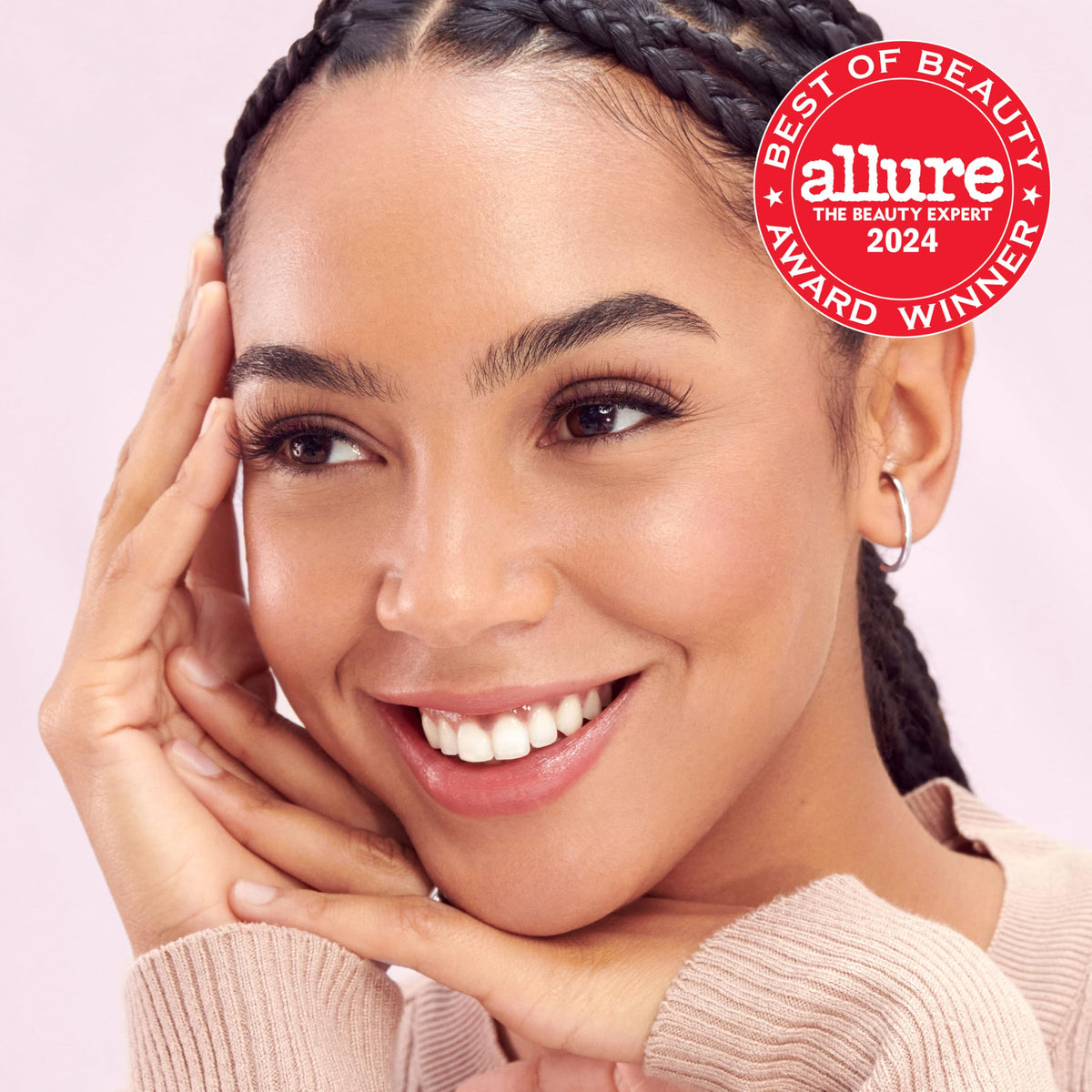 KISS The New Natural, False Eyelashes, 'Nude Blazer', 12mm, Includes 4 Pairs Of Lashes, Easy to Apply, Reusable Lash Clusters Beauty & Personal Care KISS