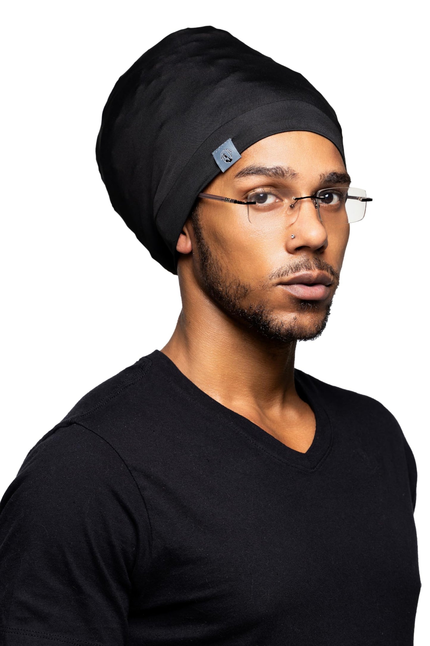 Fairy Black Mother Dreadlocks Loc Cap - Satin Bonnet Alternative for Locs, Men & Women Hair Cap for Sleeping & Everyday Wear, Breathable Stretch Fit Beauty and Personal Care My Fairy Black Mother