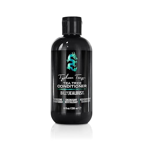 Billy Jealousy Typhoon Tango Tea Tree Conditioner for Men with Peppermint & Rosemary, Helps Prevents Flakes, Breakage & Split Ends, and Soothes Scalp Beauty & Personal Care Billy Jealousy
