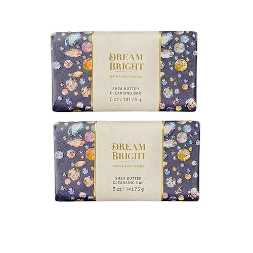 Bath & Body Works Cleansing Bar, Pack of 2, 5oz Each (Dream Bright) Beauty & Personal Care Bath & Body Works