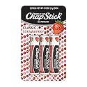 ChapStick Classic Strawberry Lip Balm Tubes, Lip Care and Lip Moisturizer - 0.15 Oz each, 3 Count (Pack of 1) Beauty & Personal Care ChapStick