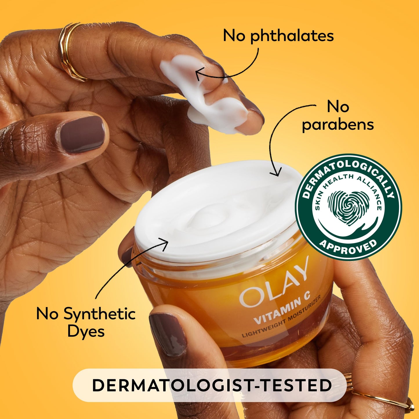 Olay Vitamin C Face Moisturizer, Brightening Cream for Women, Instant Hydration, Evens Tone, Dark Spot & Hyperpigmentation Reduction, Glowing Skin Beauty & Personal Care Olay