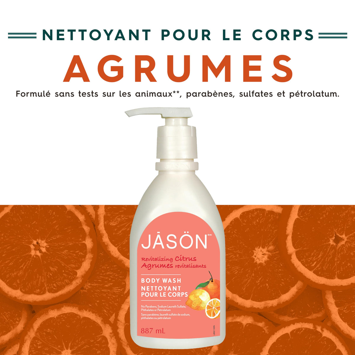 JASON Body Wash, Citrus, 30 Fl Oz Beauty & Personal Care JASON
