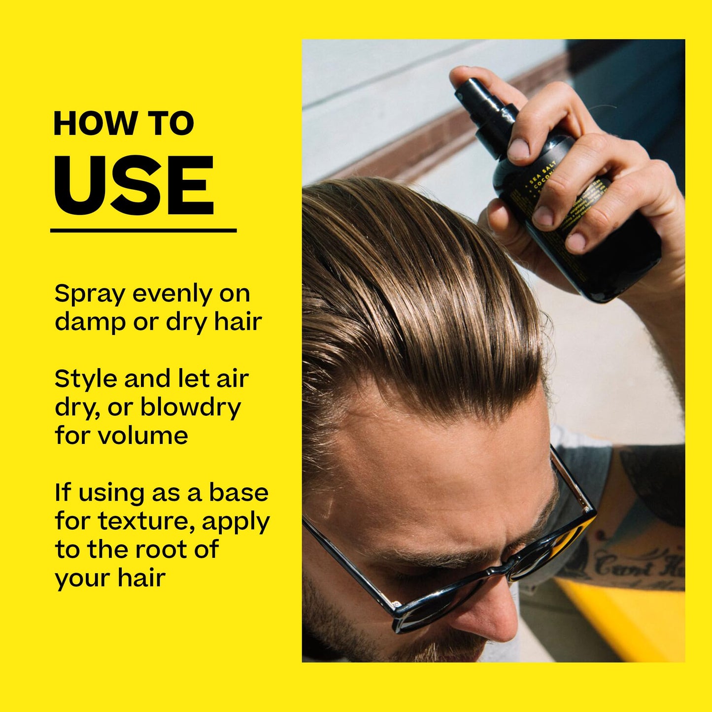 BYRD Texturizing Surfspray - Volumizing Hair Spritz, Add Shine and Hydration, Safe for All Hair Types, 6 Fl Oz Beauty & Personal Care BYRD Hairdo Products