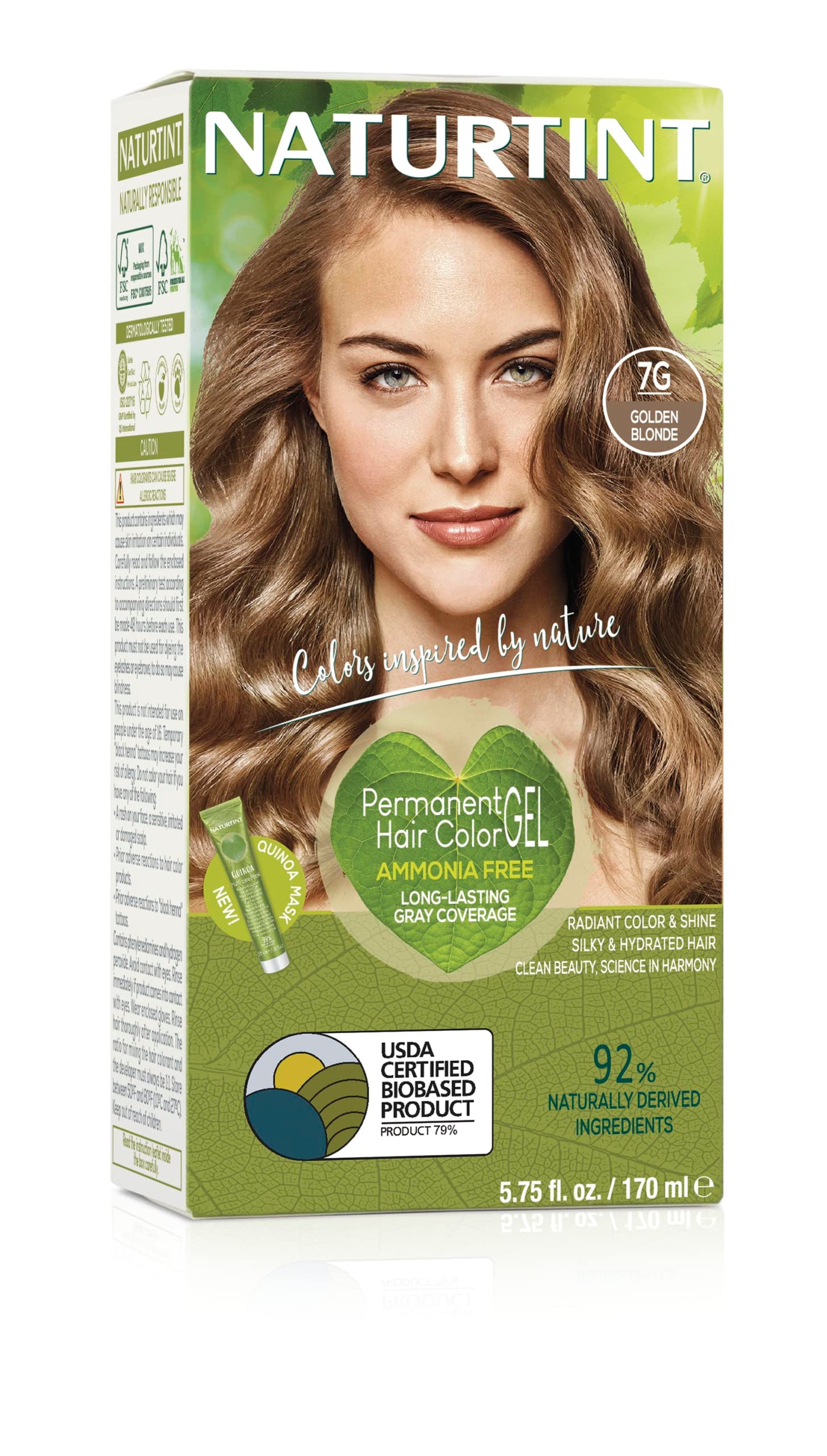 Naturtint Hr Clr 7g Blonde Gold Beauty & Personal Care Naturtint