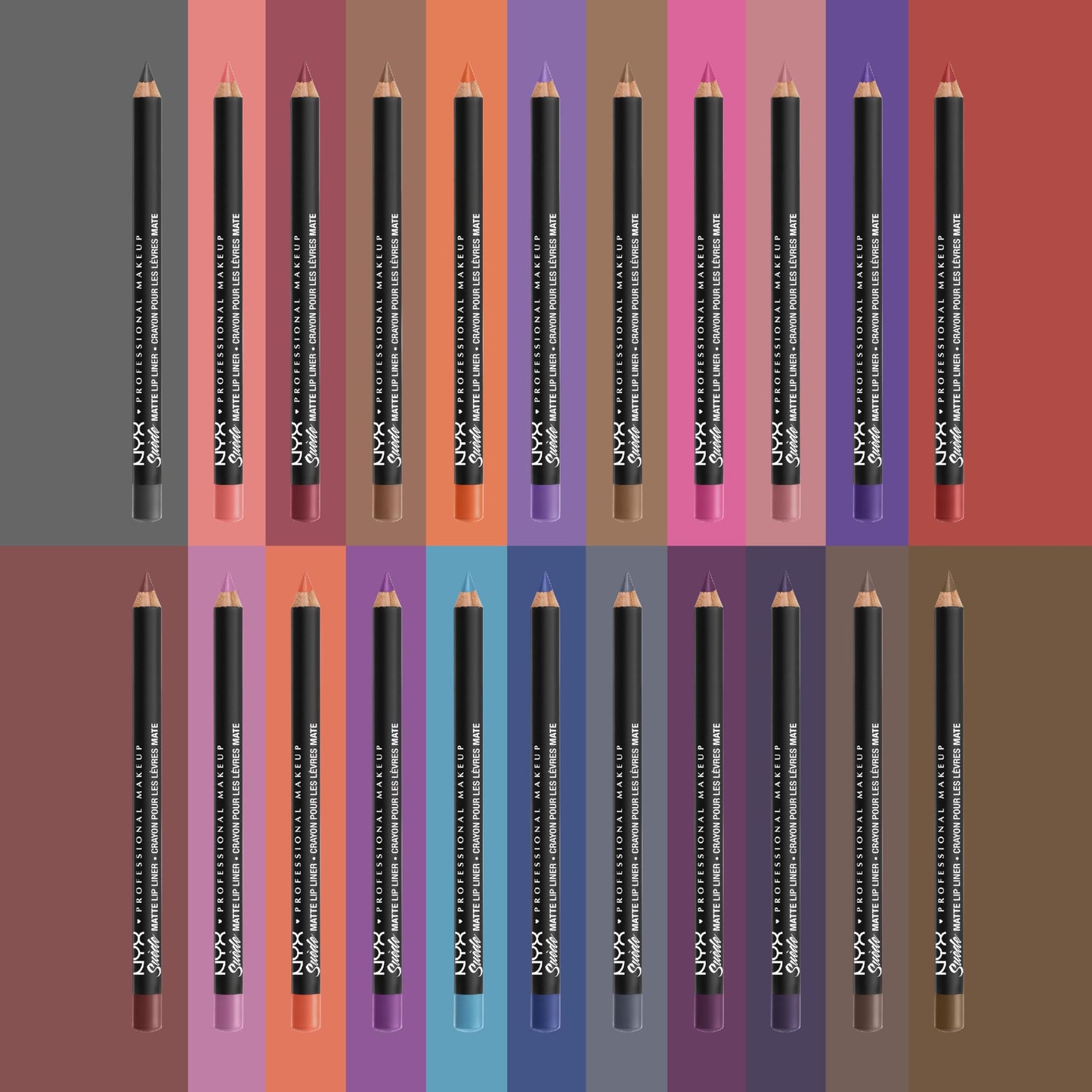 NYX Professional Makeup Suede Matte Lip Liner, Velvety-Smooth, Long-Lasting Formula For A Defined Lip Makeup Look - Sweet Tooth (Pink) Beauty & Personal Care NYX PROFESSIONAL MAKEUP