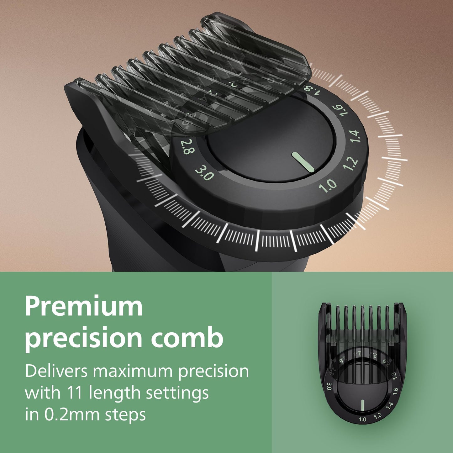 Norelco Philips All-in-One Series 7000 23-Piece Trimmer - Electric Shaver and Clipper for Face, Beard, Head & Body, Self-Sharpening Titanium Blades Beauty and Personal Care Norelco