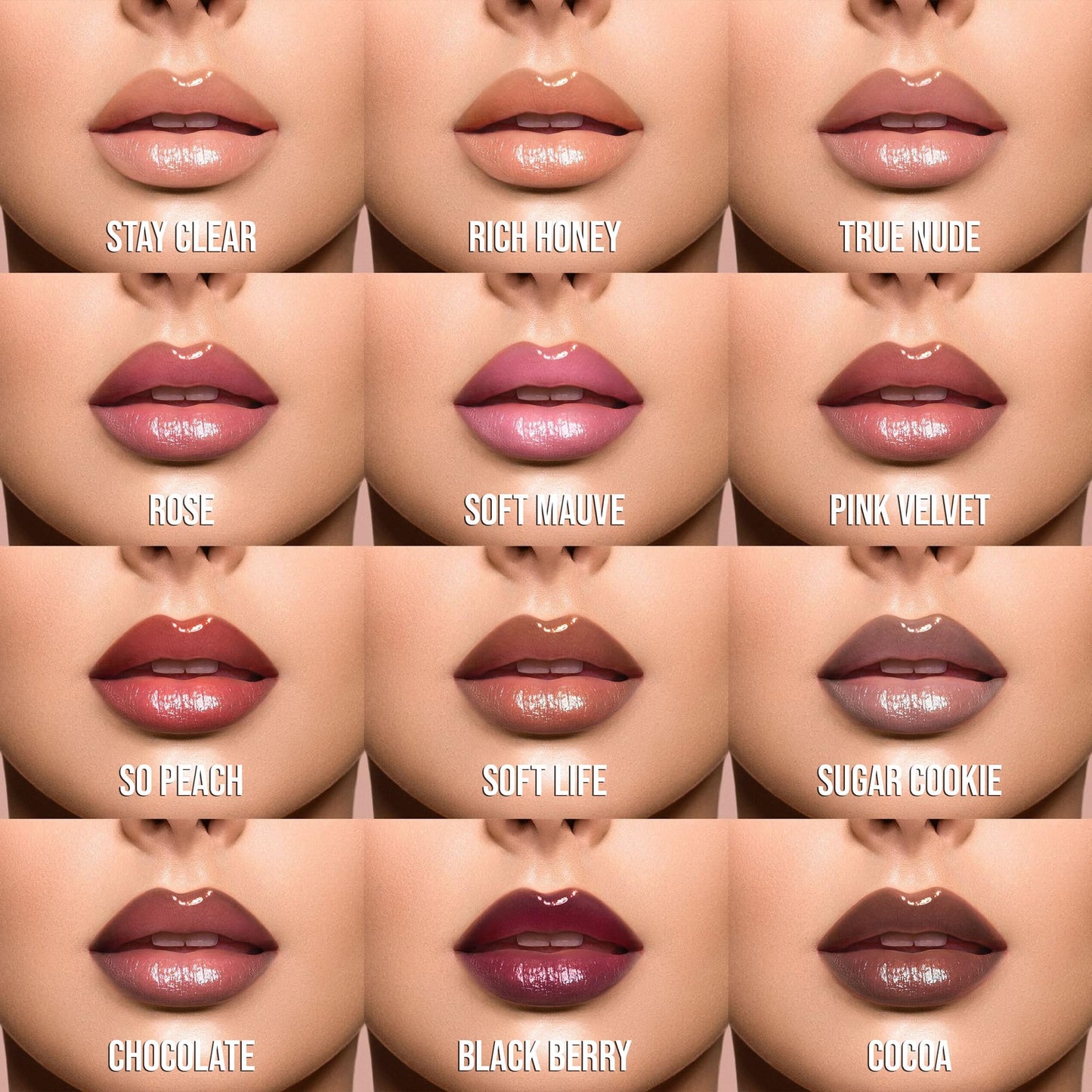 Juvia's Place Volumizing Gloss Stick - Rose - Shiny Luscious Lips with Nourshing Hydration, Plumping, Lip Plumper, Plumping Lip Balm, Hydrating Lip Beauty & Personal Care Juvia's Place