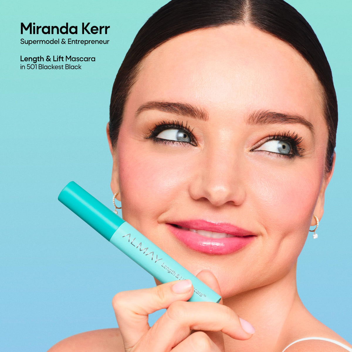Almay Length & Lift Mascara, 10 Blackest Black, 1 Count