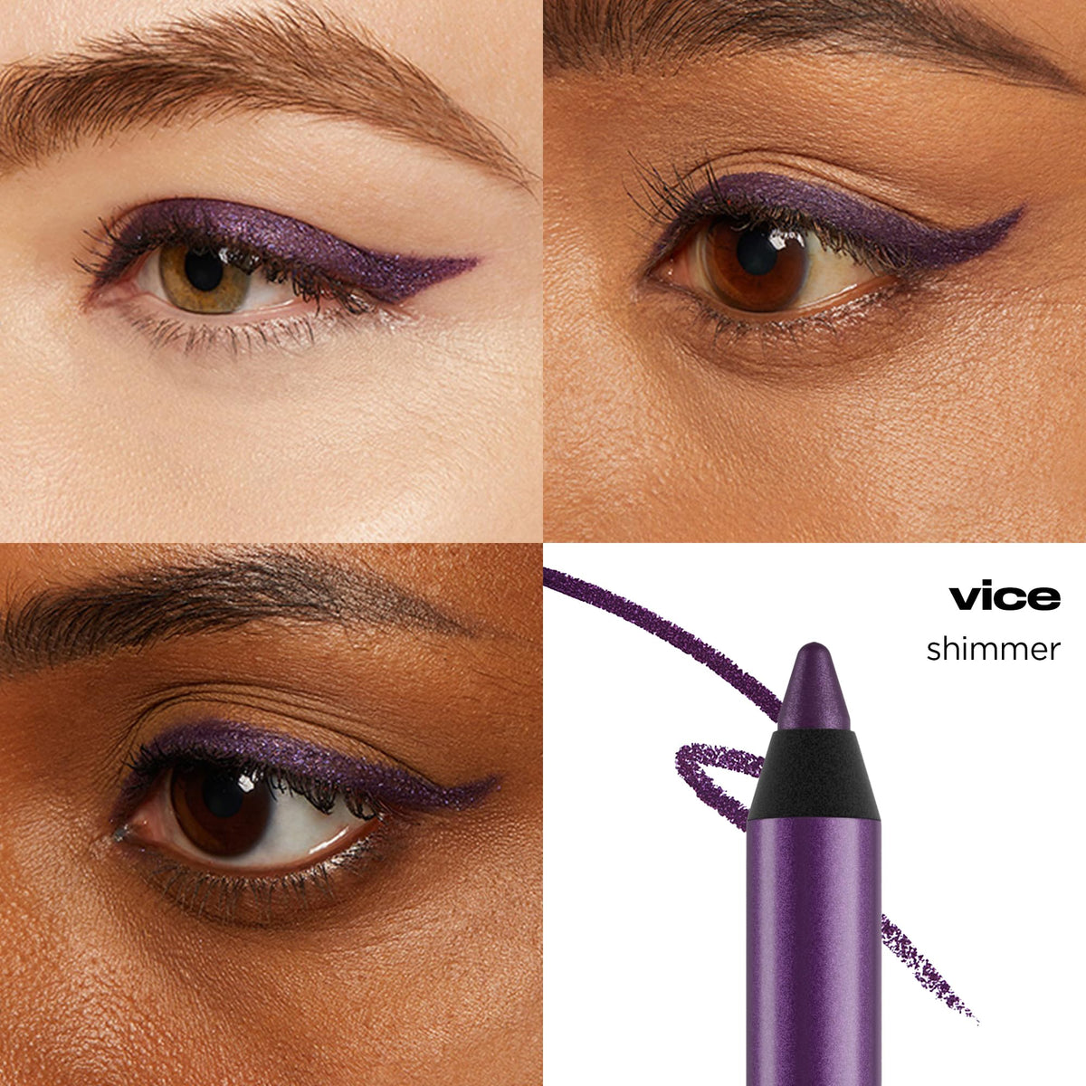 URBAN DECAY 24/7 Glide-On Waterproof Eyeliner Pencil - Smudge-Proof, Long-Lasting, Transfer-Proof, Up to 16HR Wear, Smooth No-Tug Formula, Vice (Red Beauty & Personal Care URBAN DECAY