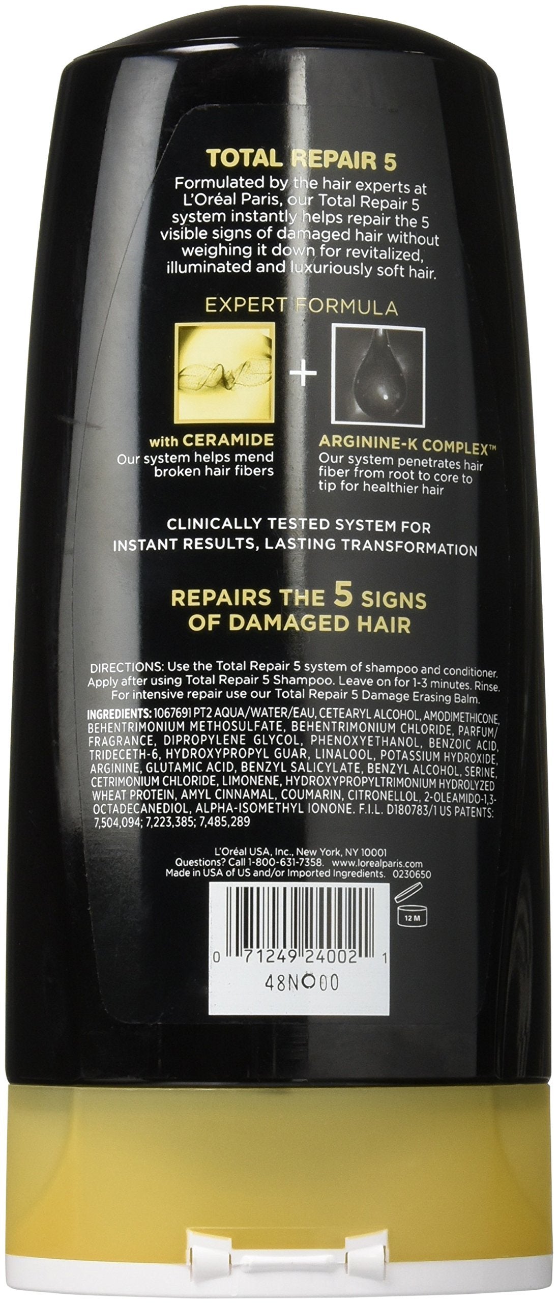 L’Oreal ParisTotal Repair 5 Restoring Conditioner 25.4 FL OZ Beauty & Personal Care L'Oreal Paris