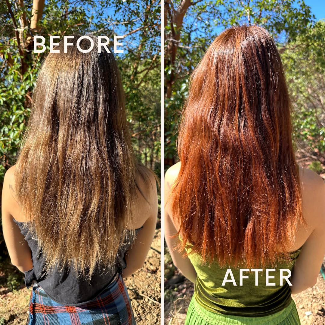 1 Pack Of Natural Red Henna Hair & Beard Color/Dye 100 Grams - Natural Hair Color, Plant-based Hair Dye - The Henna Guys Beauty & Personal Care The Henna Guys