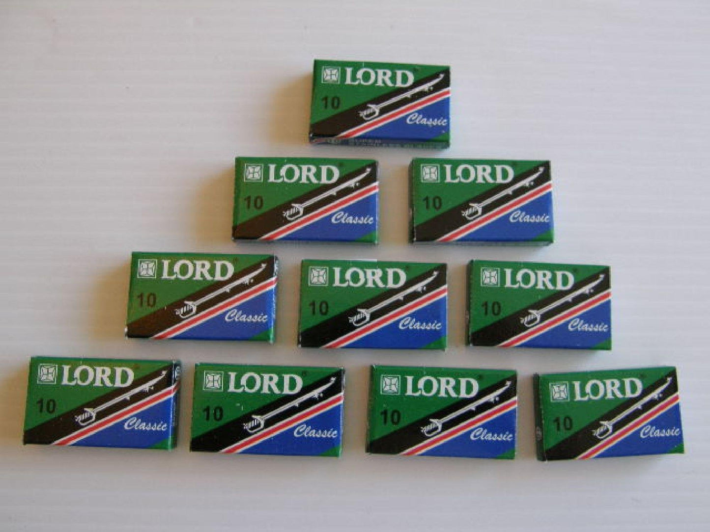 100 LORD Super Stainless CLASSIC Double Edge Safety Razor Blades Beauty and Personal Care LORD