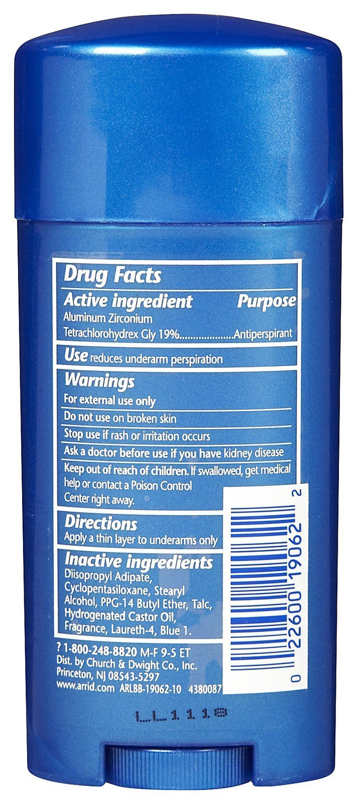 Arrid XX Solid Antiperspirant & Deodorant, Regular - 2.7 oz Beauty and Personal Care Arrid