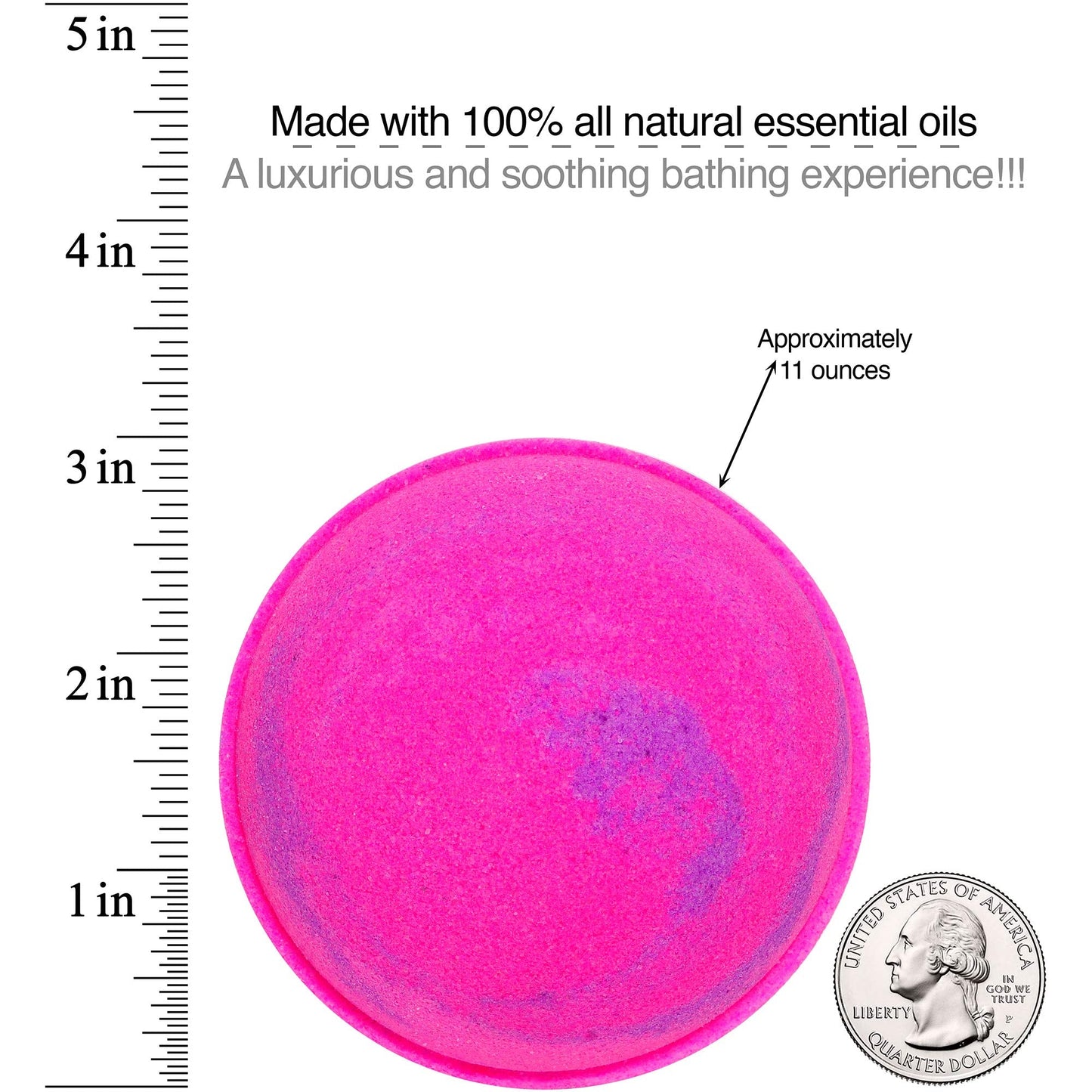 Bath Bomb with Ring Inside Love Potion Extra Large 10 oz. Made in USA (Ring Size 9) Beauty & Personal Care Jackpot Candles