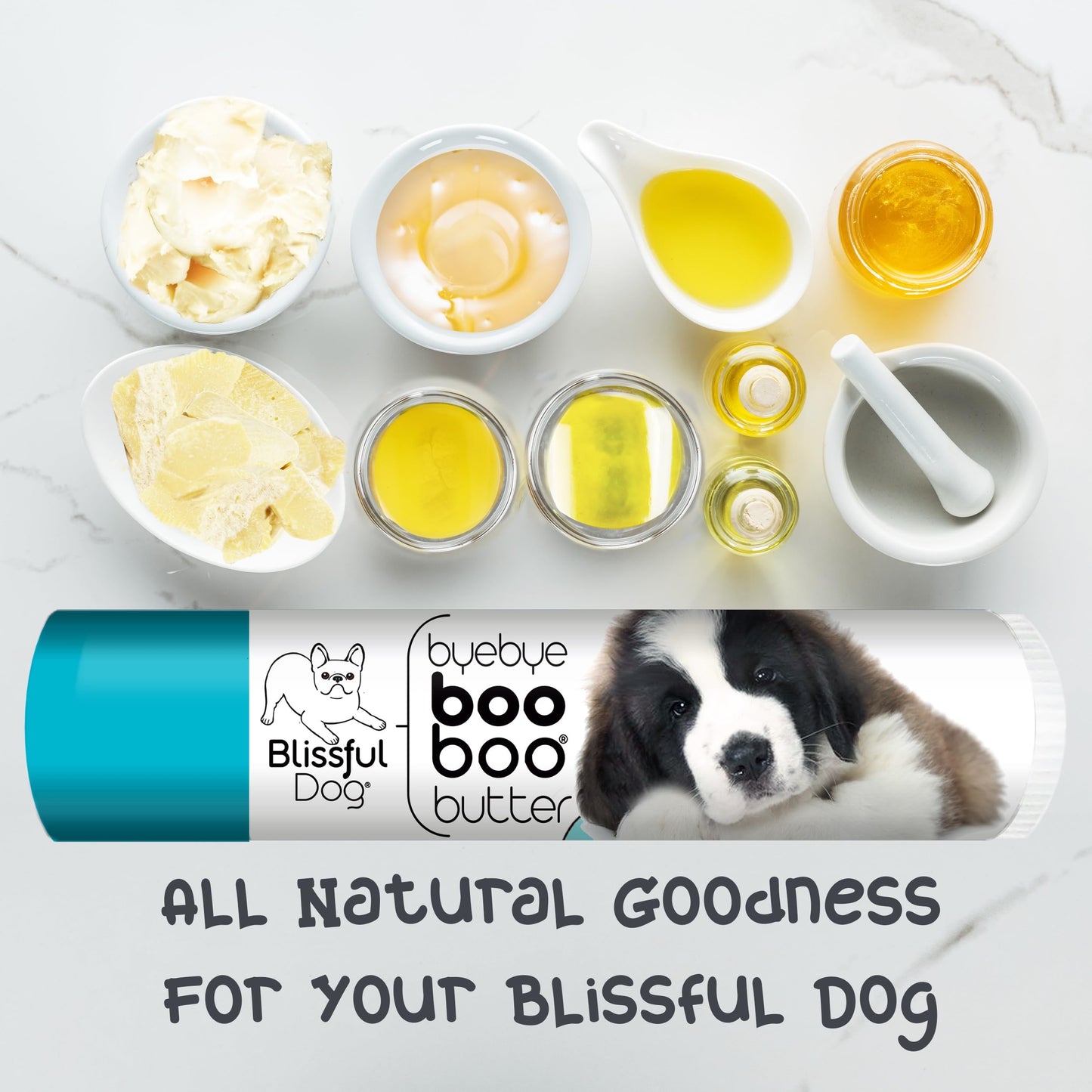 The Blissful Dog .15 oz Tube St. Bernard Booboo Butter Beauty and Personal Care The Blissful Dog