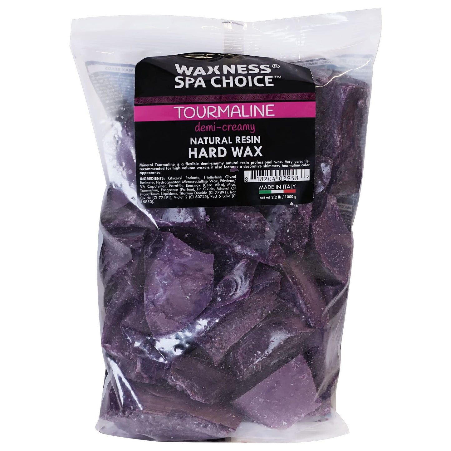 Waxness Spa Choice Hard Wax Metallic Tourmaline Demi Creamy Bulk 26.6 lb / 12 kg Beauty and Personal Care Waxness