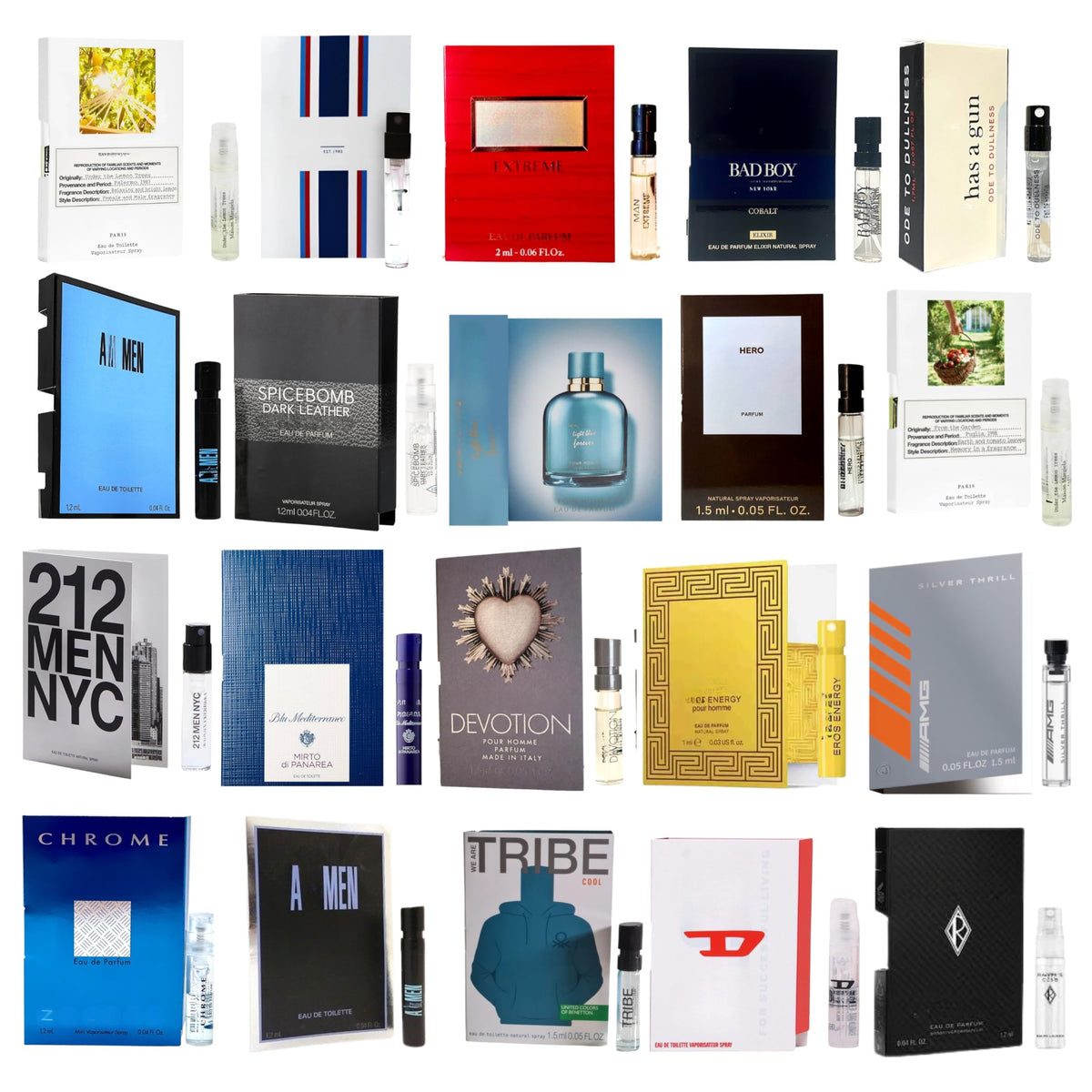 Infinite Scents Cologne Samples for Men - 10 Designer Fragrance Brands Beauty & Personal Care Infinite Scents