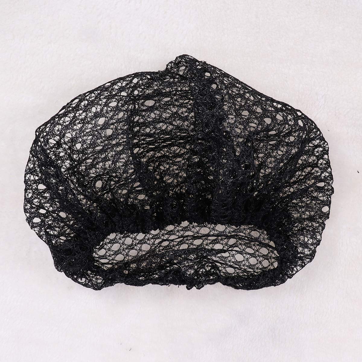 12Pcs Hair Net Elastic Mesh Caps Snood Head Covers Size for Cosmetics Kitchen Cooking Beauty and Personal Care Lurrose