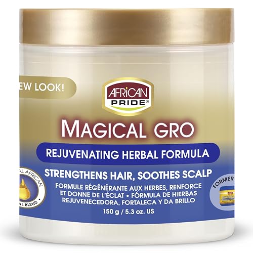 African Pride Magical Gro Rejuvenating Herbal Formula Strengthens & Shines 5.3 Oz. Beauty & Personal Care uhsupply.com