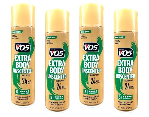 VO5 Crystal Clear Hairspray, Unscented 8.5 oz (Pack of 4) Beauty & Personal Care VO5