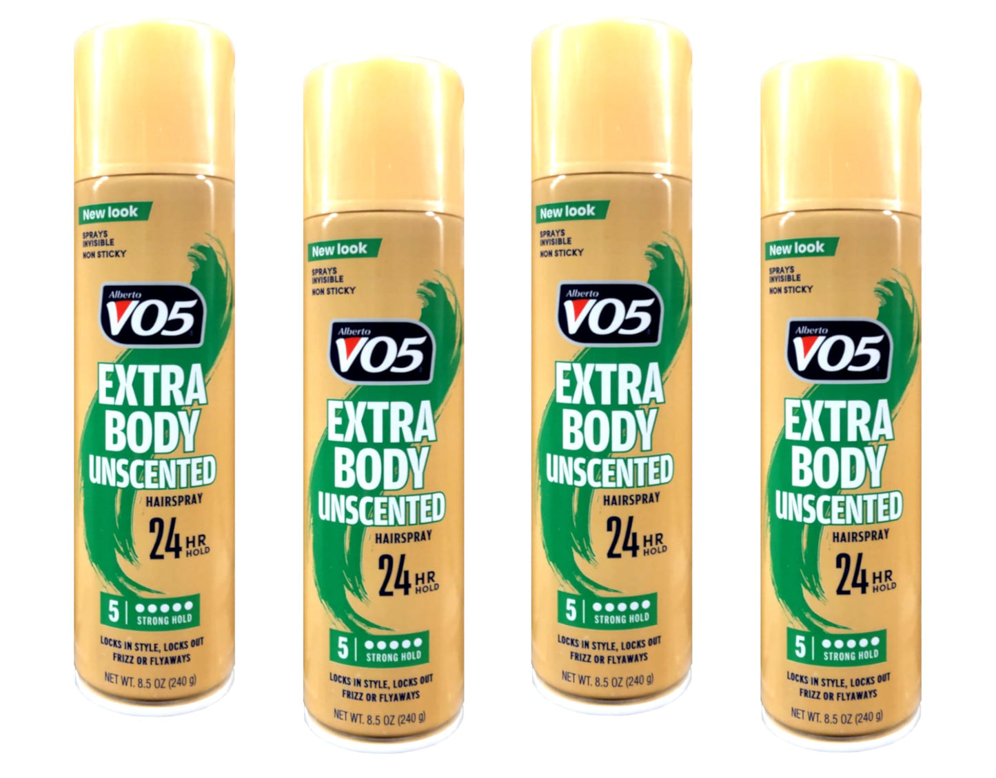 VO5 Crystal Clear Hairspray, Unscented 8.5 oz (Pack of 4) Beauty & Personal Care VO5