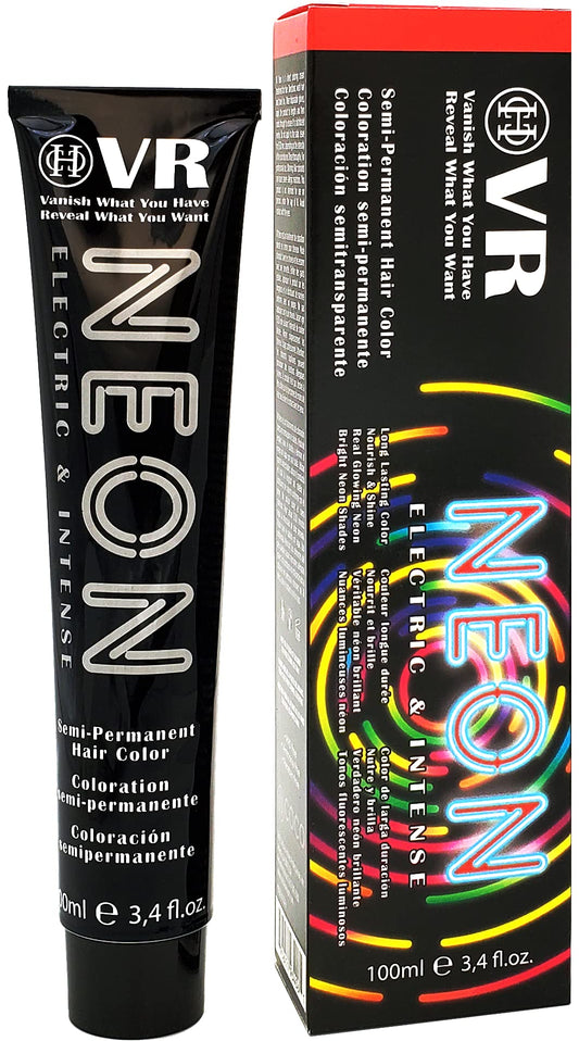 Cocohoney VR Neon Color Electric & Intense Semi-Permanant Hair Color for Bleach Level "9"| Vegan and Cruelty-Free | Long Lasting Color | Nourish Beauty & Personal Care COCO-HONEY