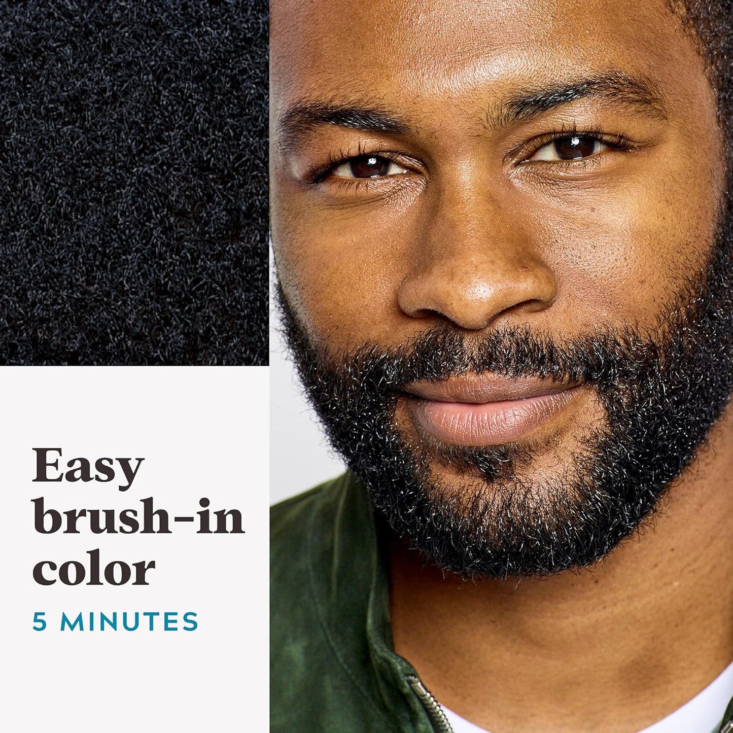 JUST FOR MEN Color Gel Mustache, Beard & Sideburns 115 Jet Black 1 Each (Pack of 12) Beauty & Personal Care Just for Men