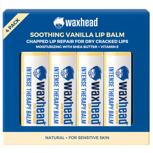 Waxhead Organic Lip Balm - Fast-Acting Relief Lip Repair for Dry, Cracked, Chapped Lips - Natural Beeswax, Shea Butter, Aloe & Vitamin E - Hydrating Beauty and Personal Care Waxhead Sun Defense Foods