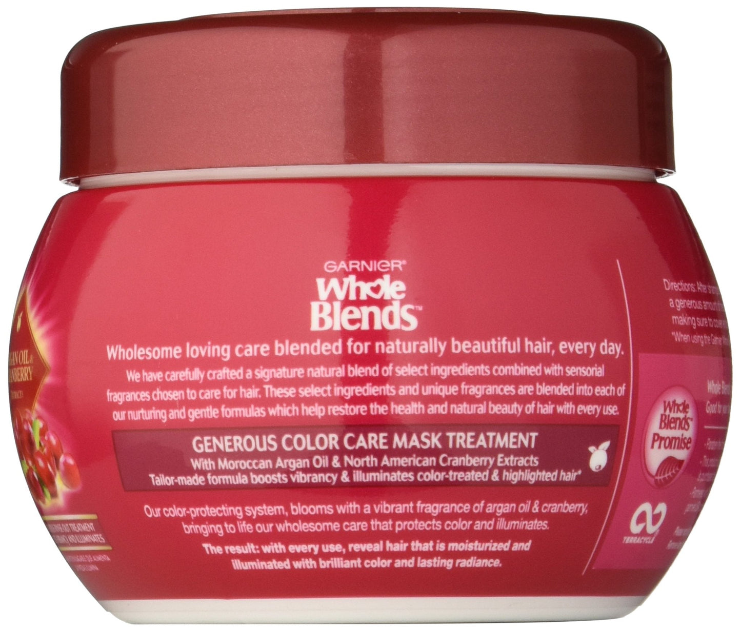 Garnier Whole Blends Color Care Mask with Argan Oil & Cranberry Extracts, 10.1 Fluid Ounce Beauty & Personal Care Garnier