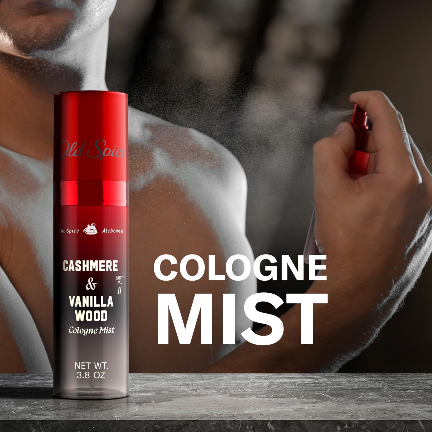 Old Spice Cologne Mist for Men, The Spice Alchemist Collection, 24/7 Cologne Infused Scent, No Trade Off Formula, Free of Parabens & Phthalates Beauty and Personal Care Old Spice