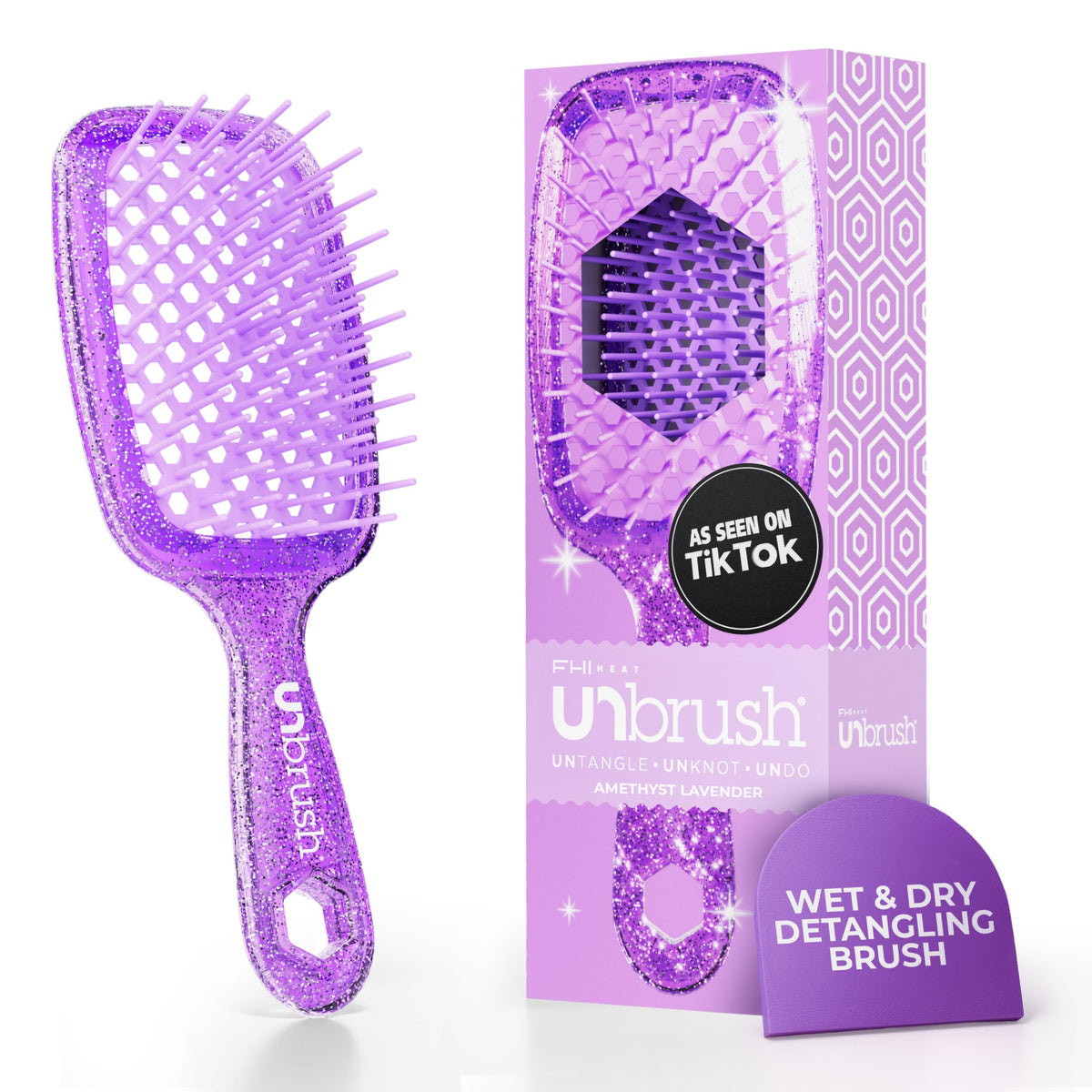 FHI Heat UNbrush Detangling Brush for Wet & Dry Hair