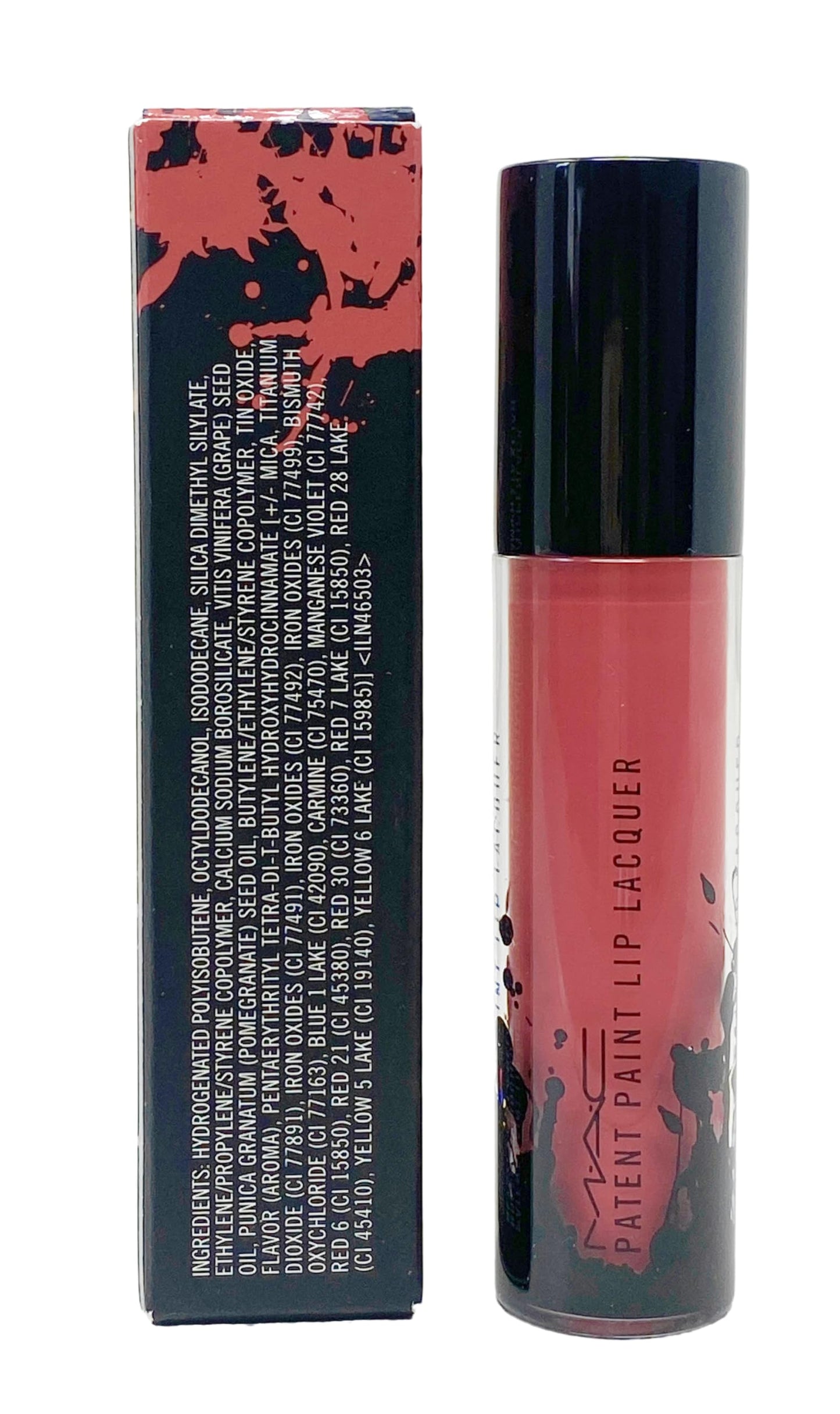 MAC Patent Paint Lip Lacquer - 587 Lacquered Up (deep rosy muave) .13 Oz / 3.8 g Beauty & Personal Care MAC