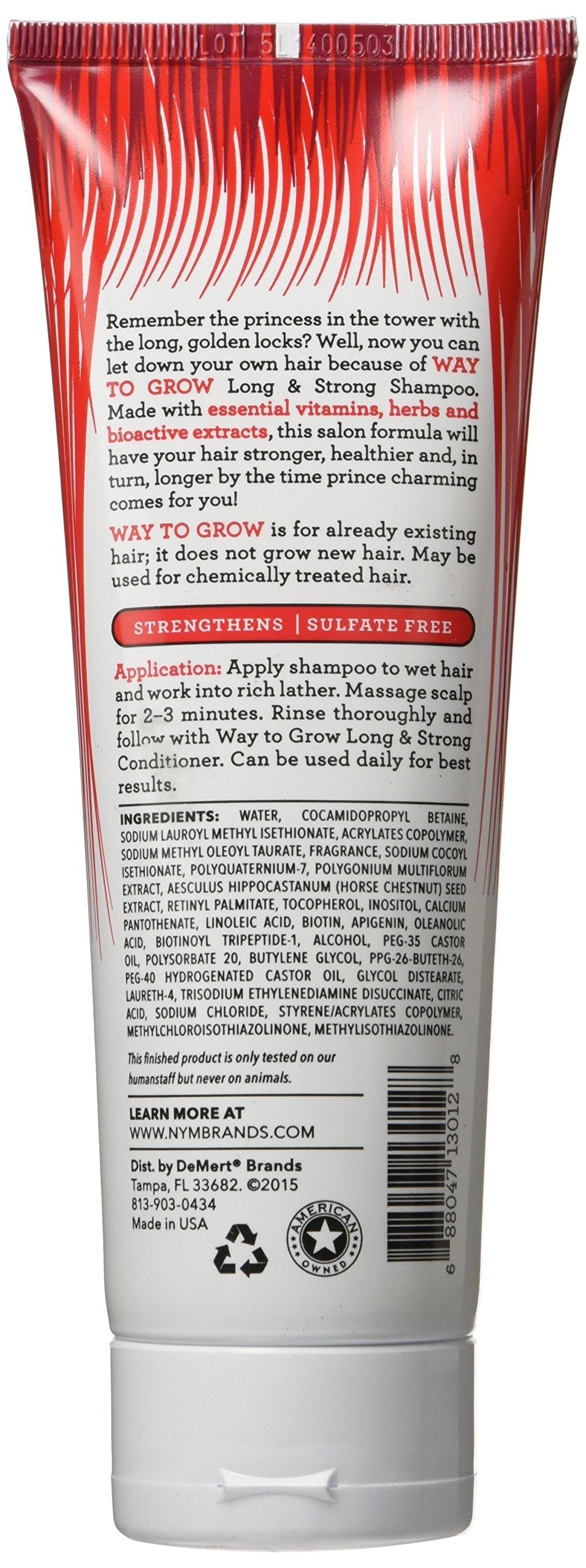 Not Your Mothers Shampoo Way To Grow (Long+Strong) 8 Ounce (235ml) (2 Pack) Beauty & Personal Care Not Your Mother's