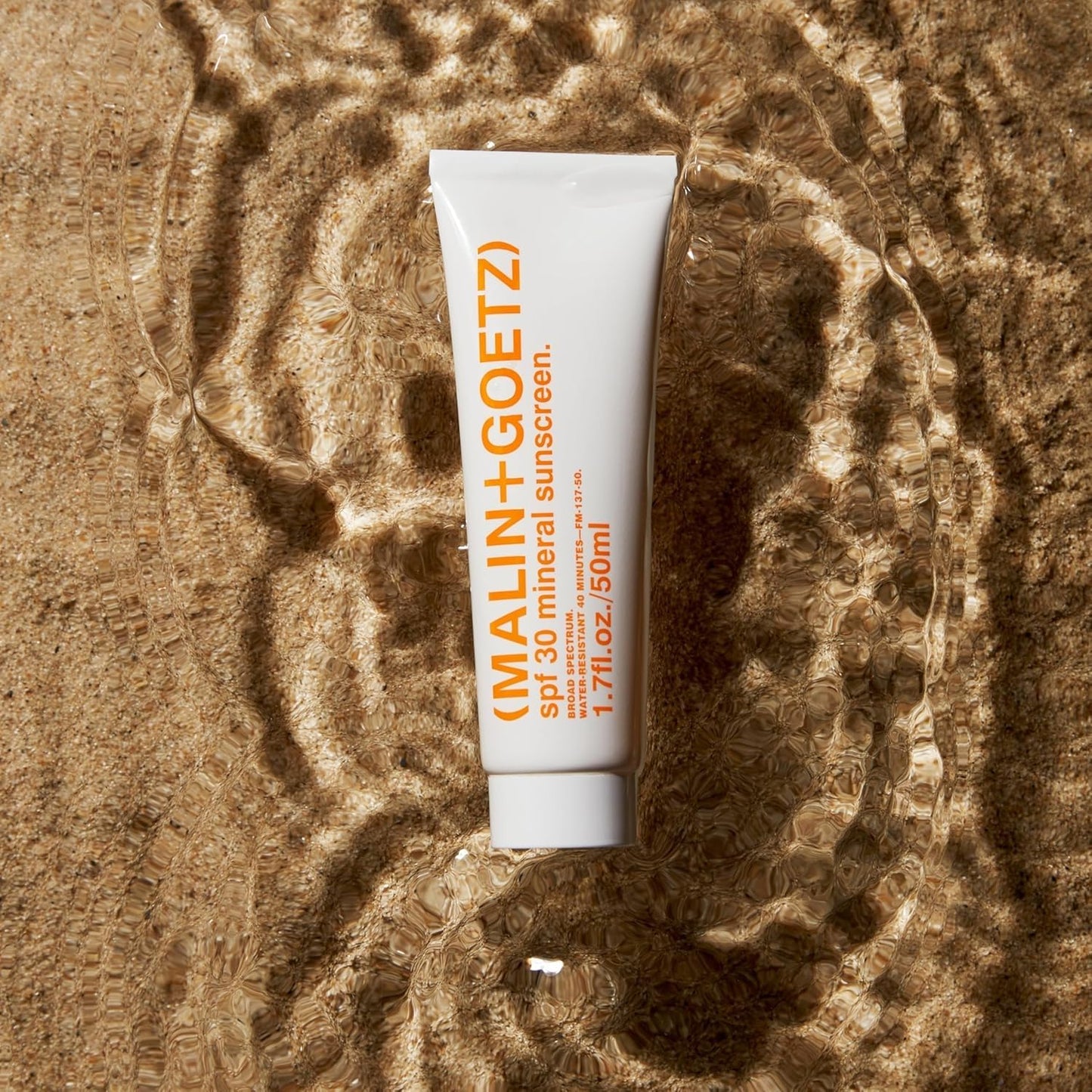 MALIN+GOETZ SPF 30 Mineral Sunscreen | Face & Body Broad Spectrum Sun Protection with Zinc Oxide, Titanium Dioxide, Shea Butter | Hydrating Beauty & Personal Care MALIN+GOETZ