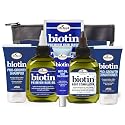 Difeel Biotin Hair Care Travel Set - 6-Piece Shampoo, Conditioner & More Collection - Travel Shampoo & Conditioner Set with Hair Oil, Hair Mask, Hot Beauty & Personal Care Difeel