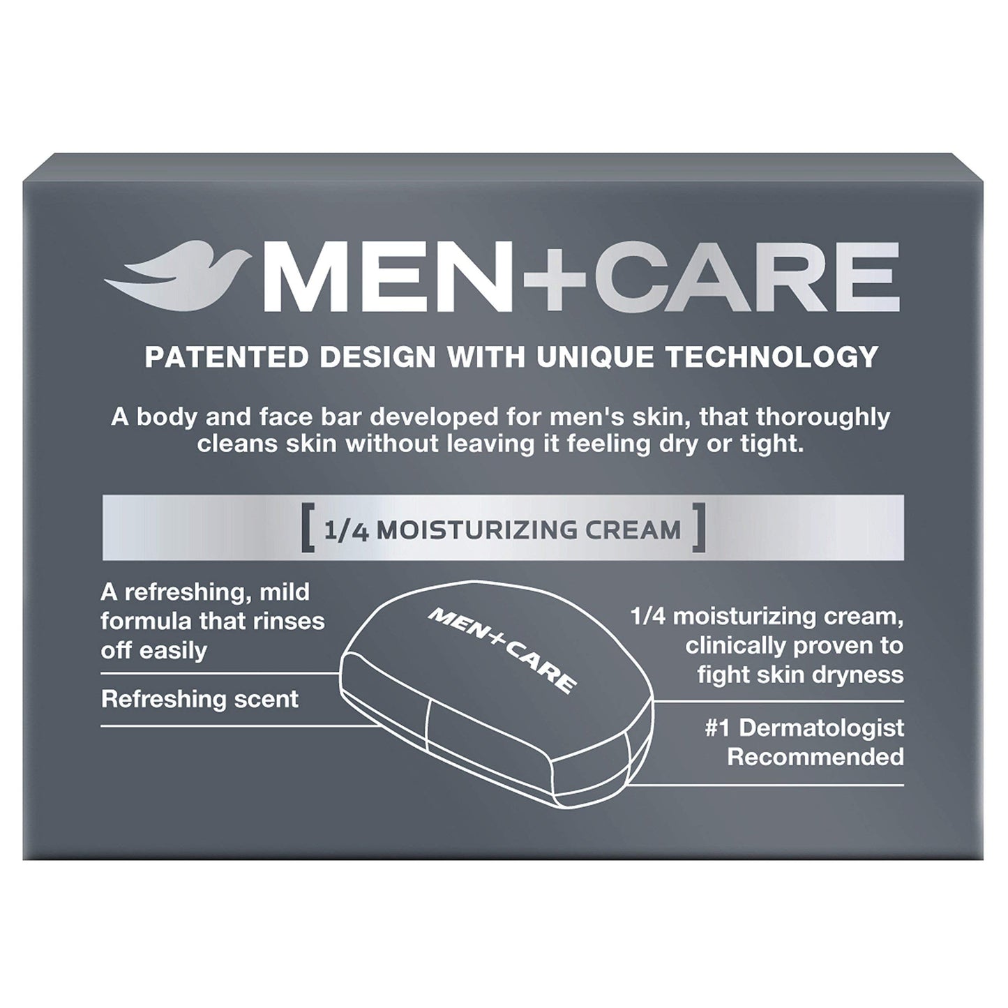 Dove Men+Care Body and Face Bar, Clean Comfort, 4 oz Beauty & Personal Care Dove