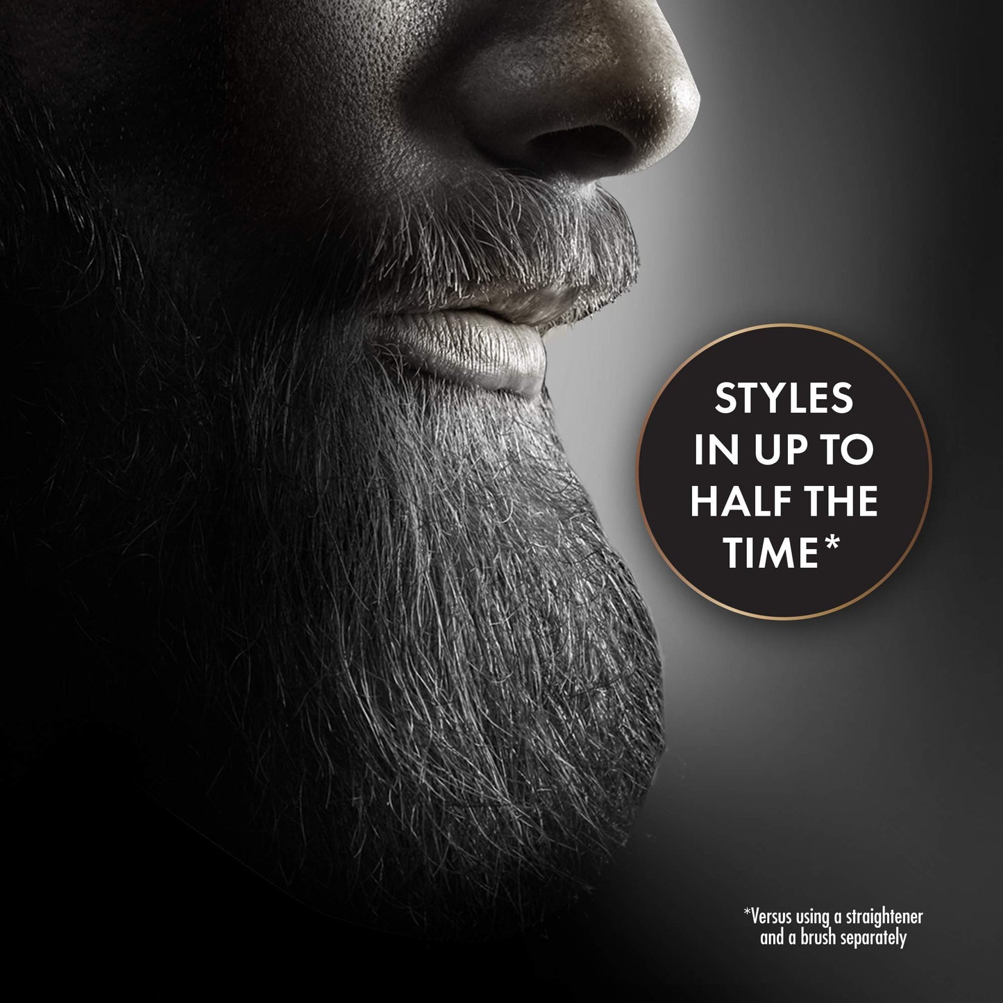 Hot Tools Men’s Beard Straightener Brush| For a Smooth Finish Beauty & Personal Care HOT TOOLS