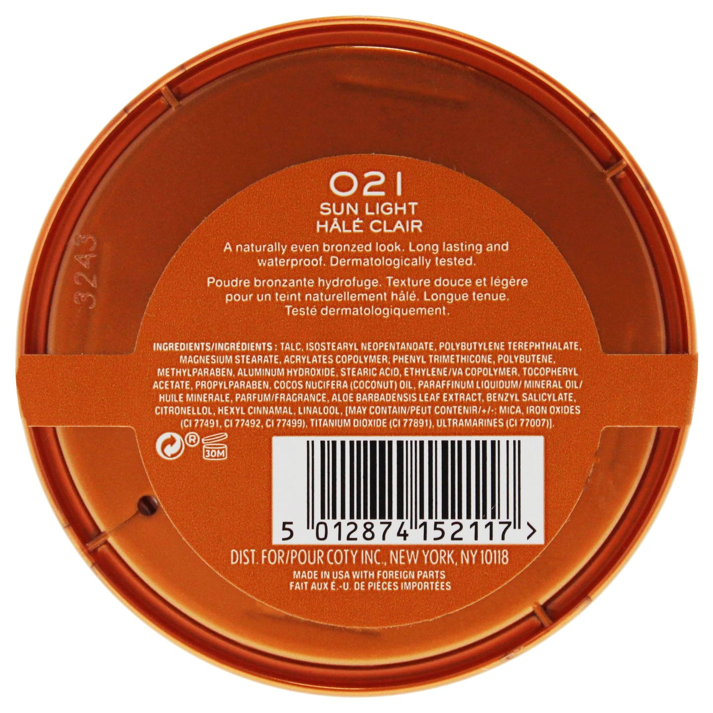 Rimmel London Natural Bronzer - Sun Light Beauty & Personal Care Rimmel
