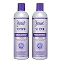 jhirmack Silver Brightening Purple Shampoo Set of 2 for all types of silver, grey, and blonde hair Beauty & Personal Care jhirmack