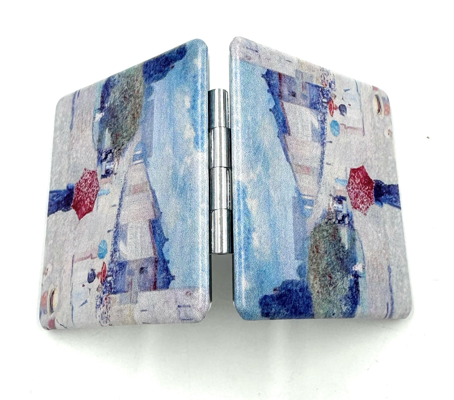 Aeisage Edward Monch Square Mirror - Art Deco Pocket Mirror for Girls, Perfect for Travel or Gifts Beauty & Personal Care Aeisage