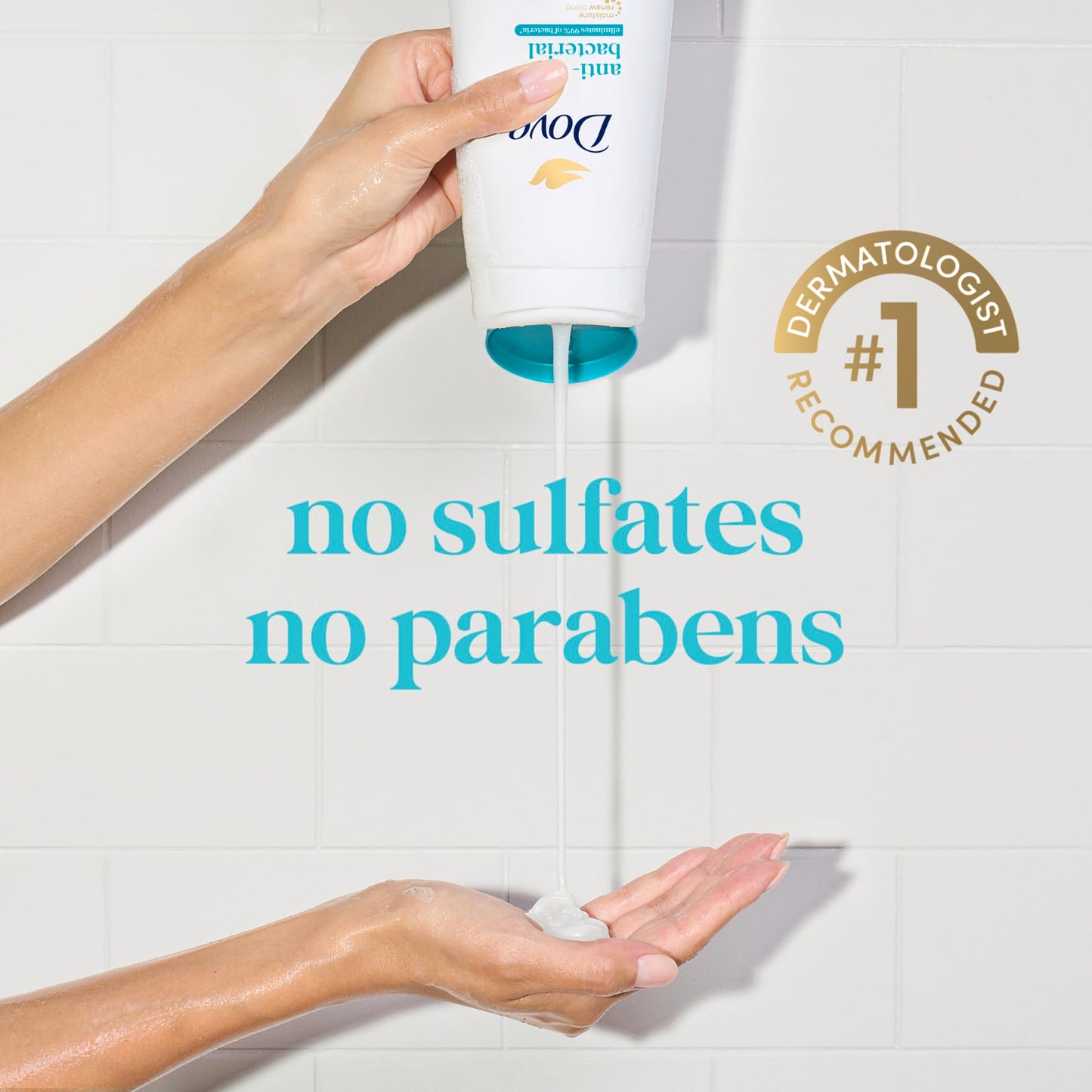 Dove Body Wash Antibacterial For All Skin Types Protects from Dryness 20 oz Beauty & Personal Care Dove