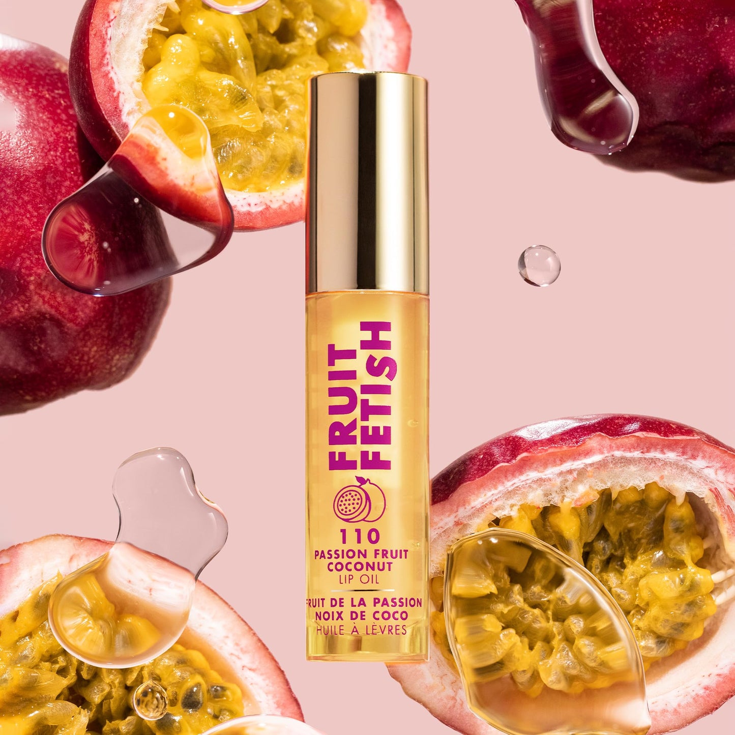Milani Fruit Fetish Lip Oil, Tinted Lip Gloss & Hydrating Lip Oil Treatment, Moisturizing Non Sticky Clear Shine, High Shine Lip Balm for Dry Lips Beauty & Personal Care Milani