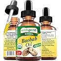MYVIDAPURE Organic BAOBAB OIL Certified Organic 100% Natural Pure VIRGIN UNREFINED for Skin, Face, Hair, Lip and Nail Care (1 Fl Oz) Beauty & Personal Care MYVIDAPURE