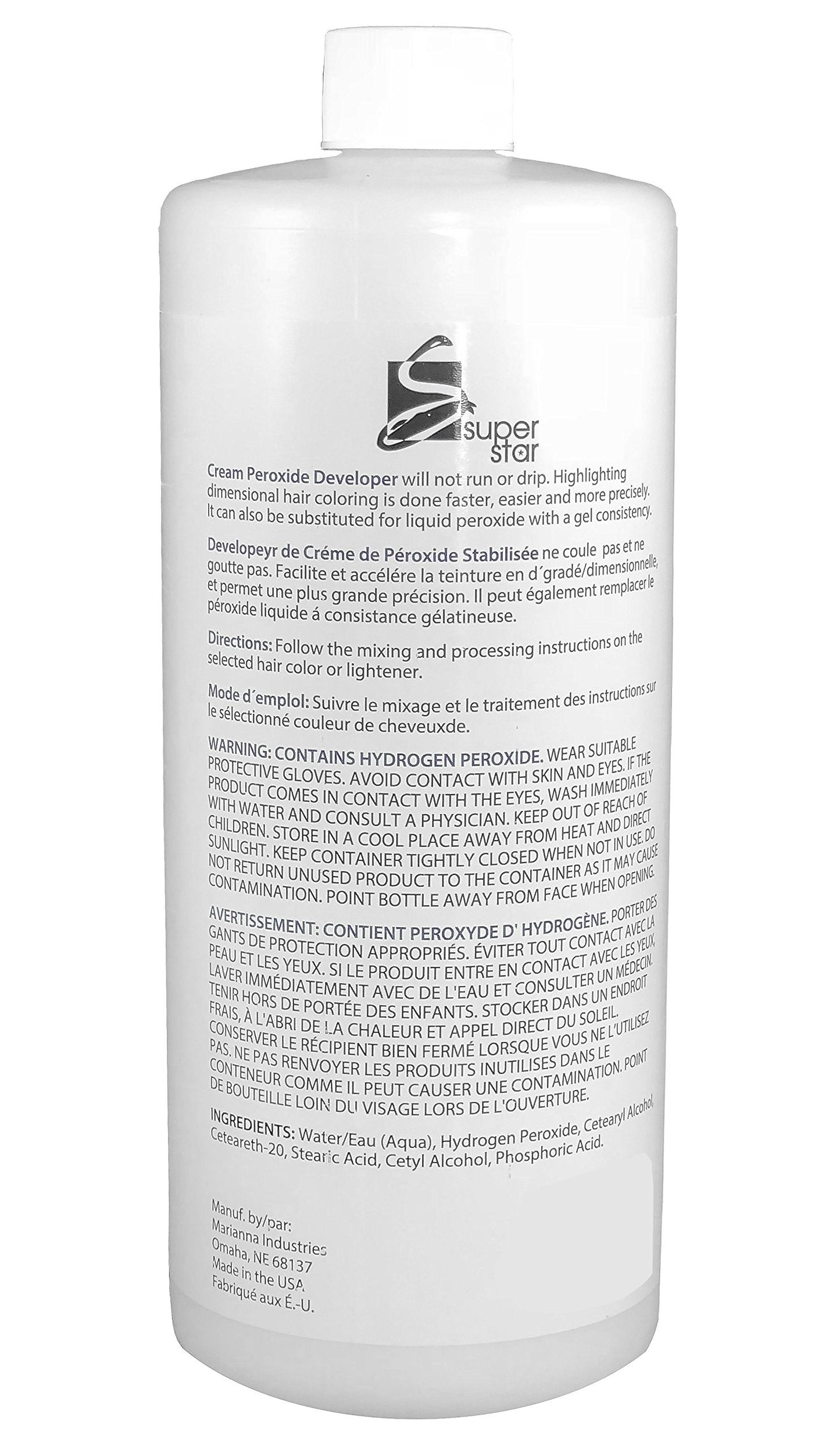 Super Star Cream Peroxide Developer, 4 Ounce Beauty & Personal Care Super Star