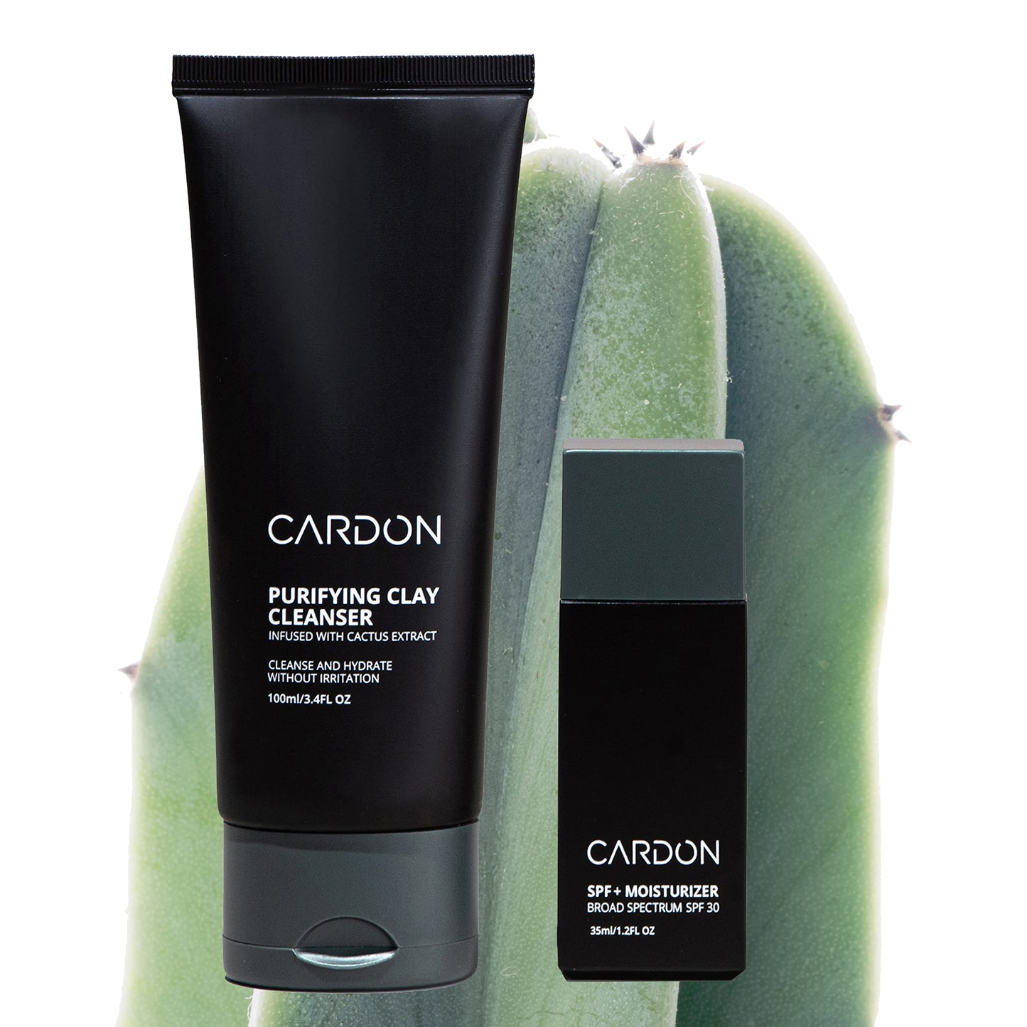 CARDON Daily Skincare Set for Men | Face Moisturizer with SPF 30 & Clay Face Wash | Best Gift for Men Beauty & Personal Care Cardon