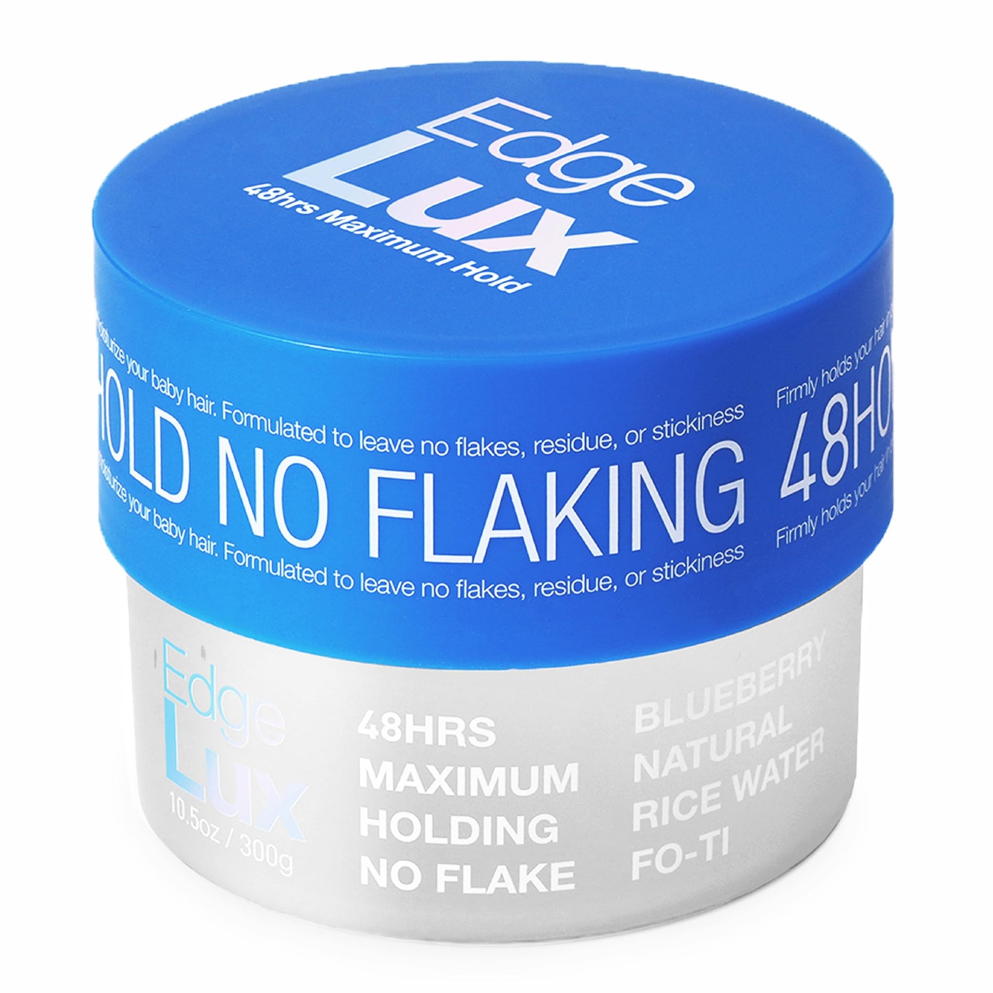 Lux Collection Edge Control Gel for 4C Hair - 48 Hour Maximum Hold Edge Control, Edge Lux with Castor Oil, Keratin & Biotin, Non-Flaking Styling Gel Beauty & Personal Care Lux Collection
